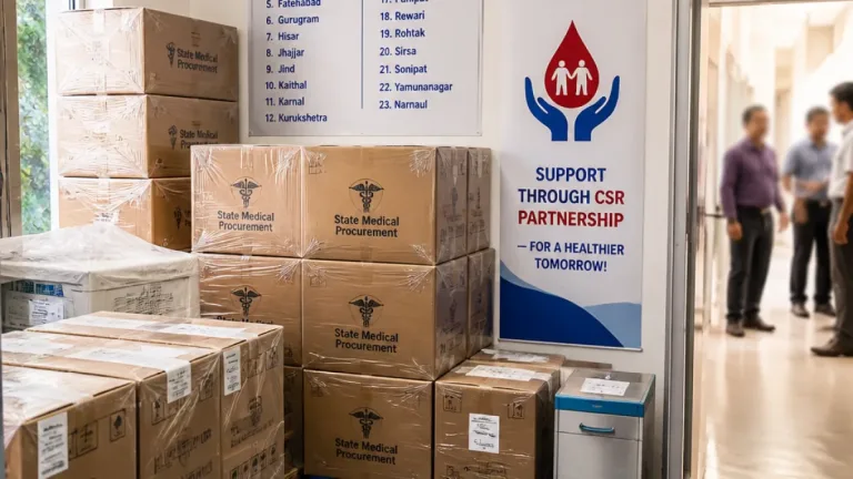 Haryana seeks CSR support to equip 23 district hospitals, bolster haemophilia care