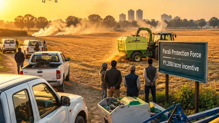 Haryana to launch ‘Parali Protection Force’, drones and incentives to curb stubble burning