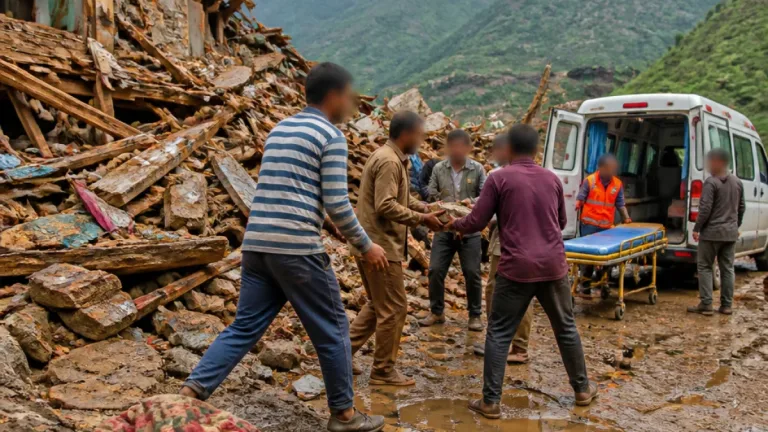 House collapse in Sirmaur kills two, leaves two toddlers critically injured