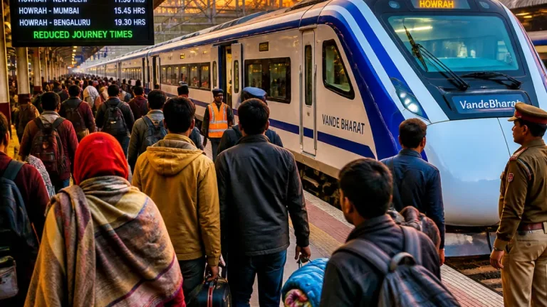 Howrah–Kamakhya Vande Bharat Sleeper posts 126% occupancy; service trims up to six hours