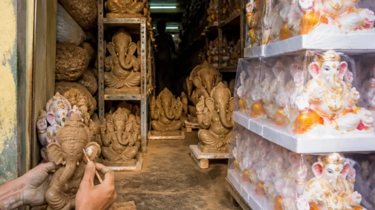 Hubballi artisans face competition as PoP Ganesha idols flood local market
