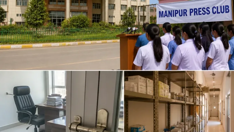 Imphal doctors at JNIMS flag leadership vacuum, medicine and staffing shortages