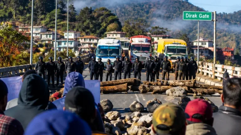 Indefinite bandh in Lekang over new recruitment rules shuts down key entry points