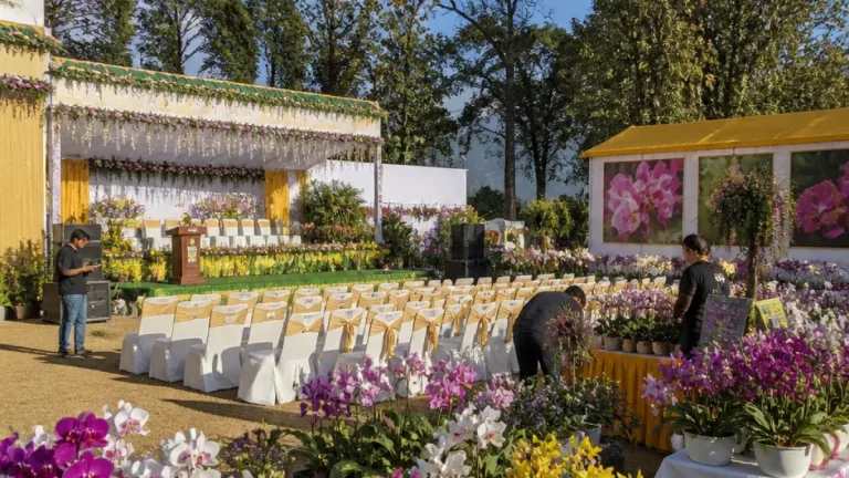 Indian Orchid Festival 2026 in Pakyong ends; state minister pledges wider North‑East shows