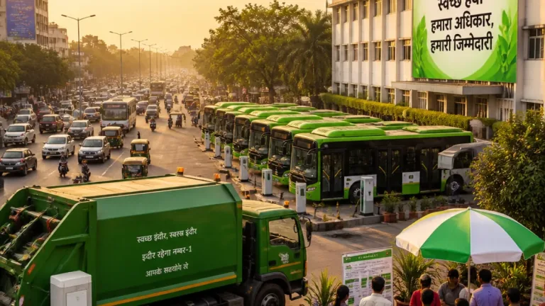 Indore drops to second in national clean-air survey; mayor vows steps on PM10, traffic