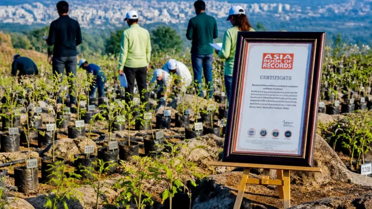 Indore records 13.1 lakh trees at Revati Range as saplings mature in two years