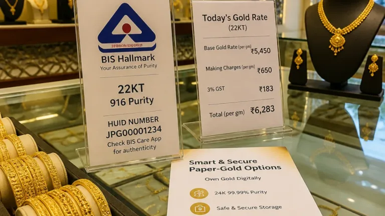 Jabalpur buyers urged to check BIS hallmark, GST and charges before buying gold