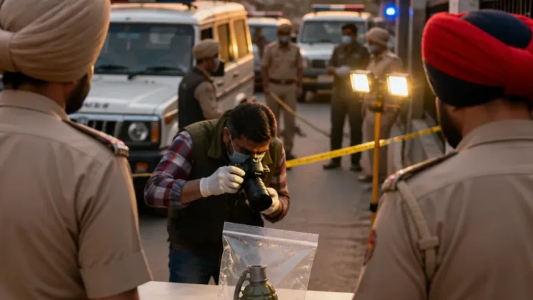 Jalandhar police, SBS Nagar crack ISI‑backed terror module; grenade seized