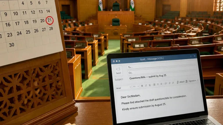Jammu: Assembly to Meet in Srinagar from Sept 21; MLAs Told to File Questions, Bills by Aug 25