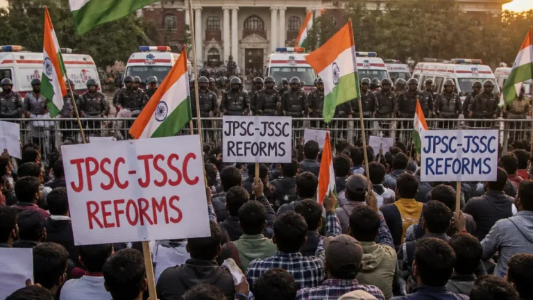 Jharkhand aspirants’ protest enters 21st day; Tiranga Yatra planned in Ranchi on I‑Day