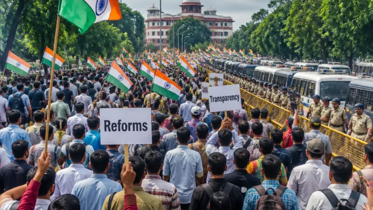 Jharkhand recruitment stir enters 21st day; protesters to hold 'Tiranga Yatra' on Aug 15