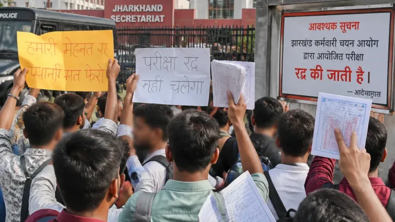 Jharkhand students press for accountability as state cancels exams outsourced since 2014