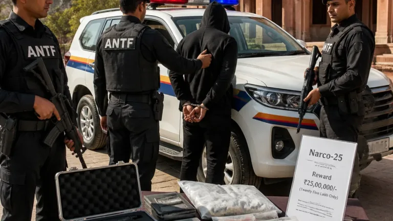 Jodhpur: ANTF apprehends state’s most-wanted drug trafficker after prolonged hunt