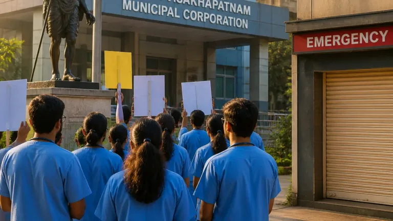 Junior doctors in Andhra Pradesh to halt emergency services from Aug 17 over stipend row