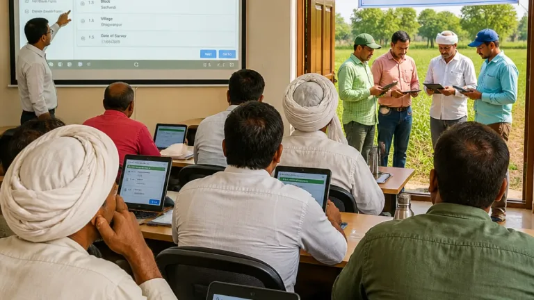 Kanpur: ICAR‑ATARI concludes hands-on ODK training for landscape diagnostic survey