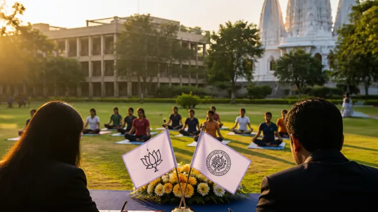 Kanpur: IIT Kanpur, ISKCON sign two-year pact for student well-being and value-based courses