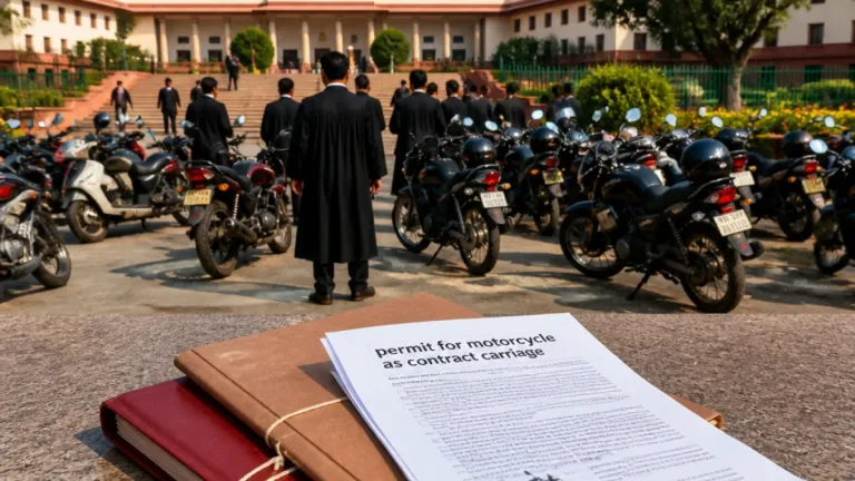Karnataka tells Supreme Court bike taxis are not public transport, cites safety and congestion