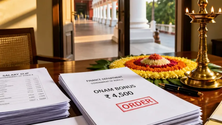 Kerala announces Onam bonus of ₹4,500, festival allowances and advance facility for staff