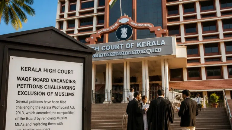 Kerala High Court gives six weeks to government to fill Waqf Board vacancies