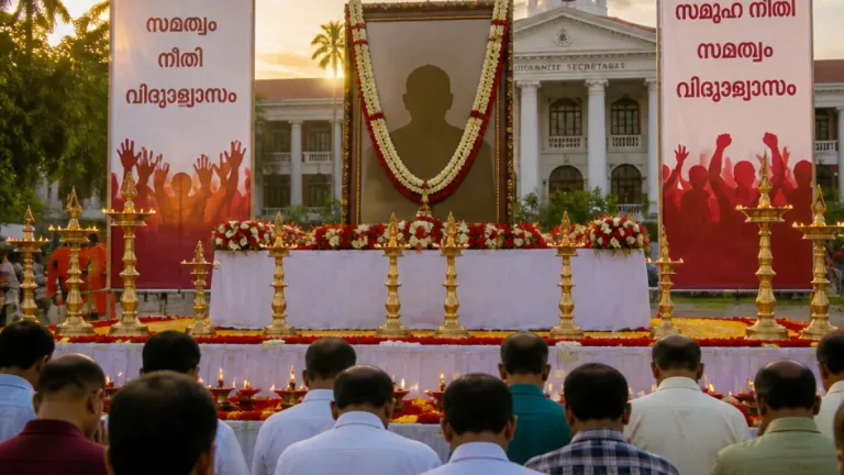 Kerala marks Sree Narayana Guru and Ayyankali anniversaries; CM, opposition pay tributes