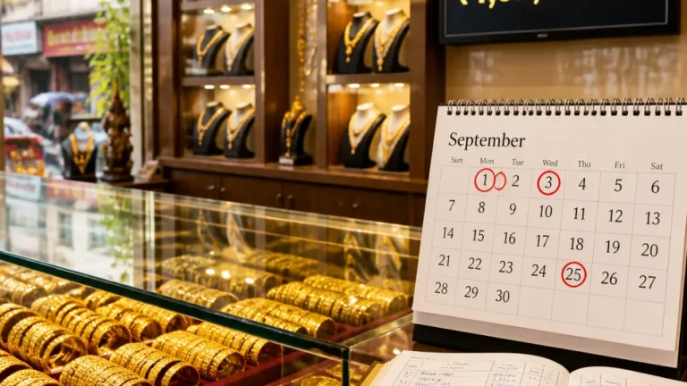 Kolhapur gold rates fall in September after August peak; 24K at ₹1,52,670 on Sept 25