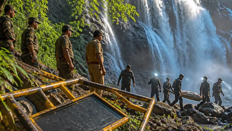 Kolhapur: Teen drowns after entering restricted zone beneath Mandapi waterfall