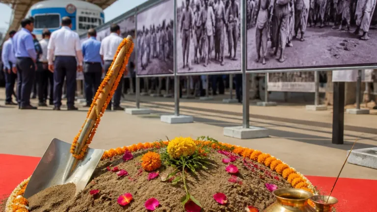 Kolkata: Bhoomi Pujan held at Sealdah for Partition victims' memorial