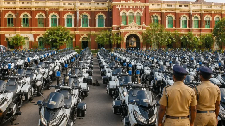 Kolkata Police induct 183 Ultraviolette X-47 ‘Skyforce’ electric bikes at Lalbazar