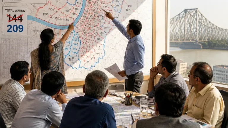 Kolkata set to expand municipal wards from 144 to 209 after Assembly clears delimitation