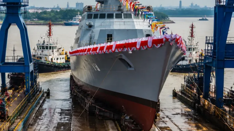 Kolkata shipyard GRSE launches NGOPV 'Shruti' as Navy fleet expansion continues