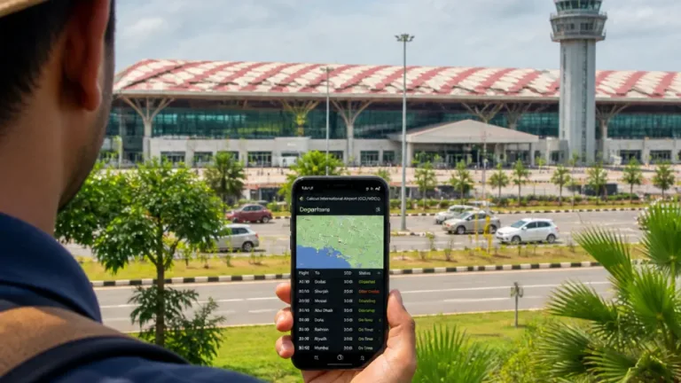 Kozhikode travellers urged to verify schedules as Flightradar24 posts live Calicut airport departures