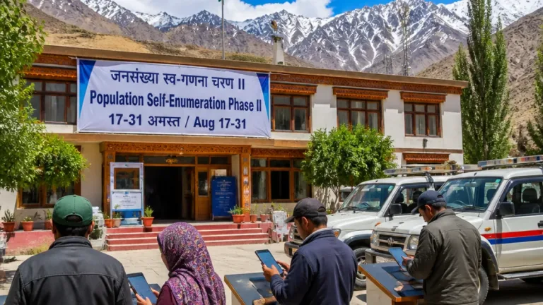 L-G launches Phase II self-enumeration for Census 2027; Ladakh to use Oct 1 as reference date