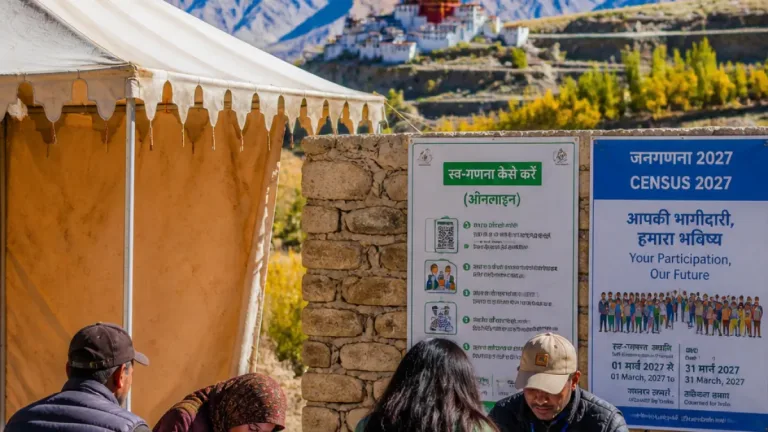 Ladakh to Pilot Census 2027 with Open-Ended Caste Question; enumeration starts in August