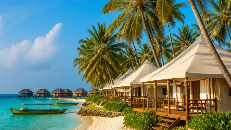 Lakshadweep opens 150 luxury tented stays; lagoon villas and eco‑tourism projects planned under PPP