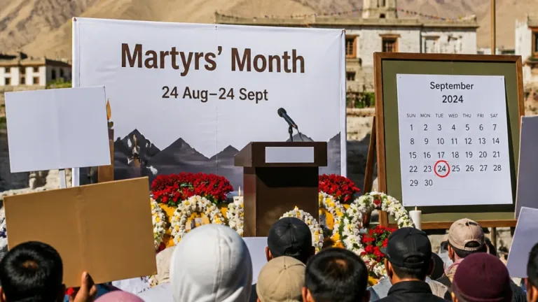 Leh Apex Body declares 24 Aug–24 Sept Martyrs' Month, seeks withdrawal of Sept 24 cases