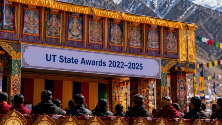 Lieutenant Governor presents UT State Awards to 36 for contributions across Ladakh