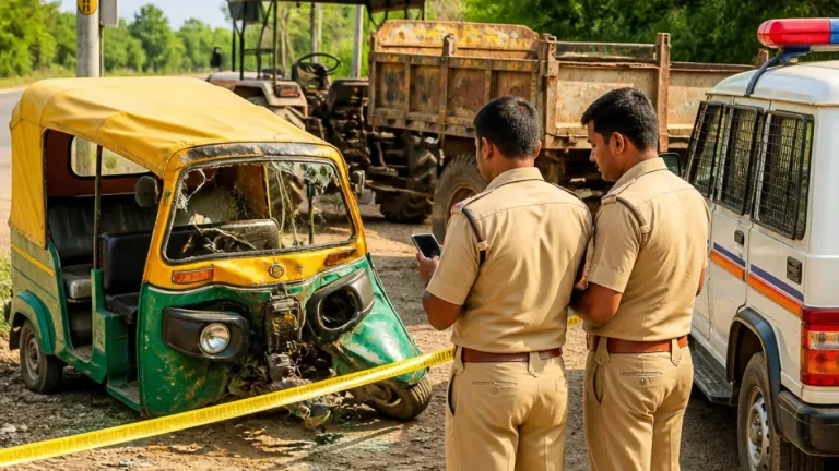 Loni police constable dies after tractor-trolley rams auto-rickshaw en route to Delhi