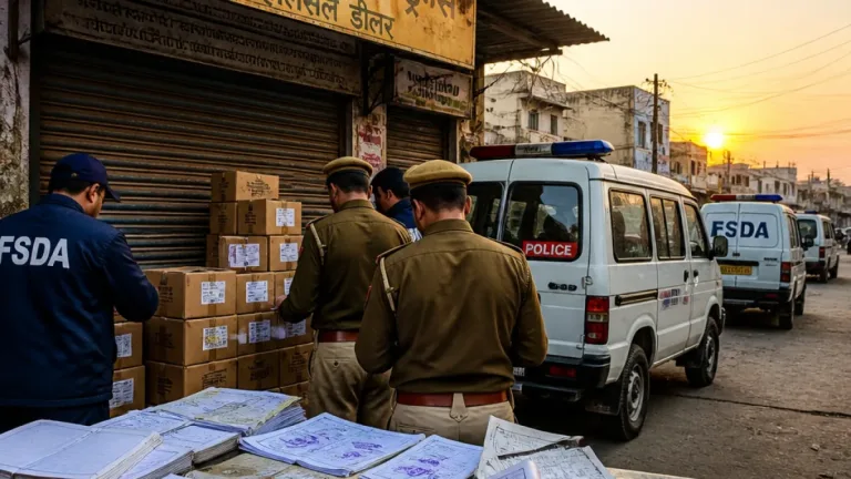 Lucknow FSDA raids uncover alleged paper-trail medicine racket; FIR names four