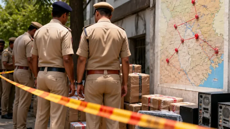 Lucknow probe finds two more suspects in international fake call-centre racket; police suspensions ordered