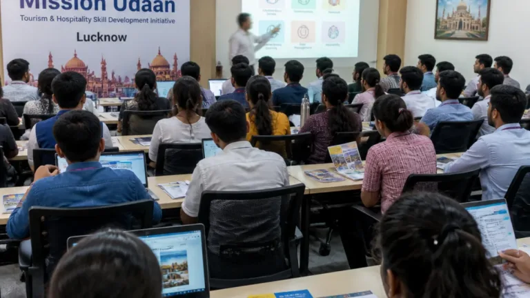 Lucknow students enrolled in 'Mission Udaan' six-month tourism training to boost industry readiness