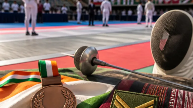 Manipur’s Moramba Laishram Wins Bronze in U-23 Sabre at Commonwealth Fencing Championship