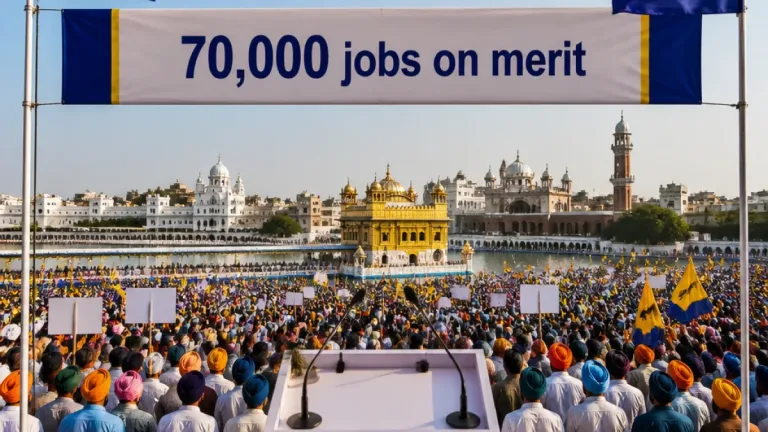 Mann accuses Akalis of 'begging' BJP for return to power, cites 70,000 govt jobs on merit