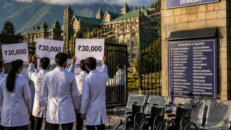 MBBS interns across J&K to withhold duty from August 31, seek stipend of ₹30,000