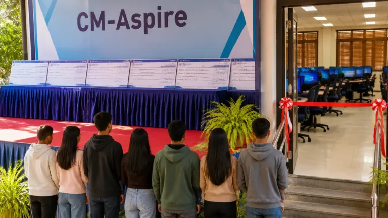 Meghalaya CM launches CM‑Aspire, gives ₹50,000 to seven UPSC prelim qualifiers; Digital lab opened