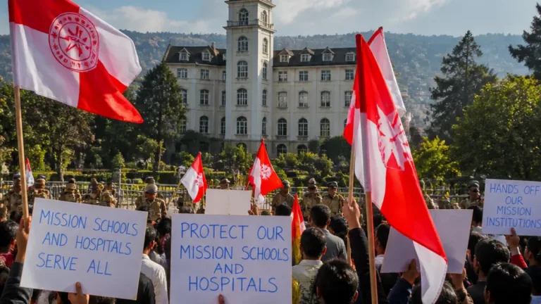 Meghalaya Congress protests proposed FCRA amendments, warns of impact on churches and schools