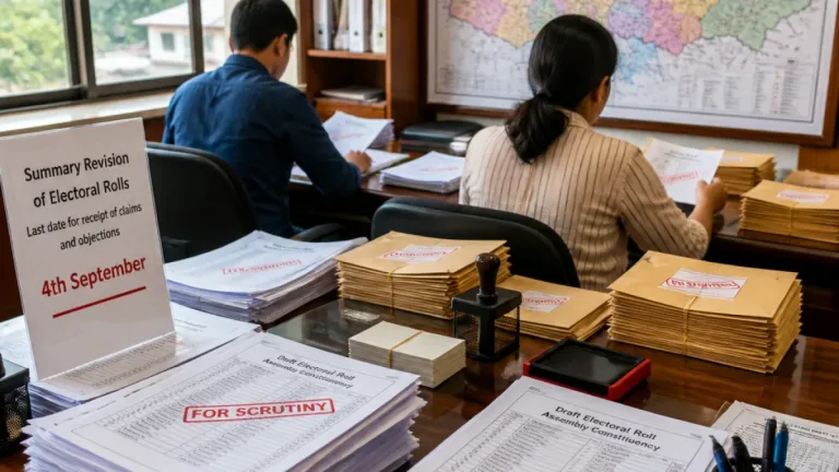Meghalaya flags 6.51 lakh electors for scrutiny in Special Intensive Revision; claims open till Sept 4
