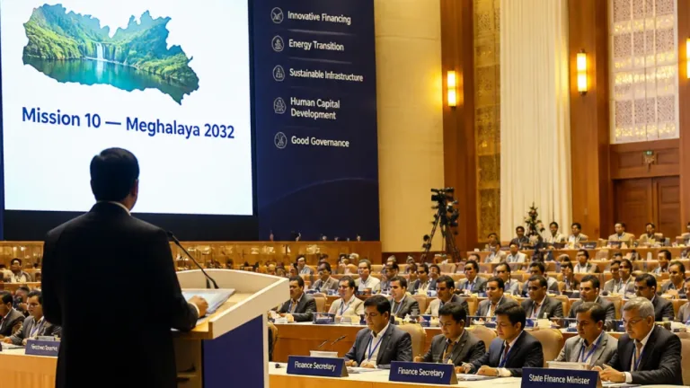 Meghalaya pitches 'Mission 10' at national finance meet, seeks innovative financing for 2032 vision