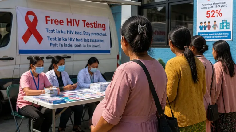 Meghalaya reports 574 new HIV cases in three months; casual sex linked to 52% of infections