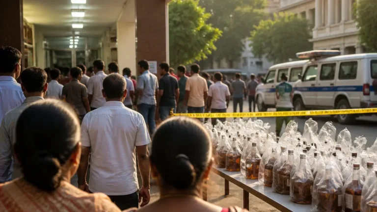 Methanol-laced liquor in Bhavnagar toll rises to 13; 14 held, probe expands to MP links