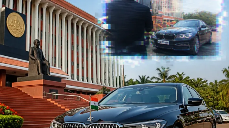 Minister K.M. Shaji again defends use of luxury car, says image was AI-manipulated